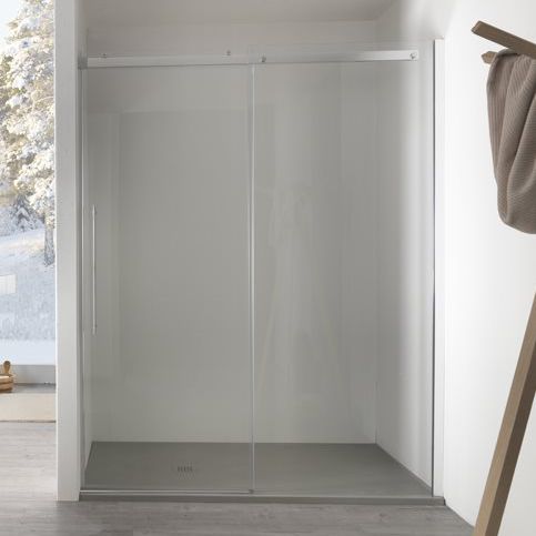Box doccia in vetro - AIR - Inda - con porta scorrevole / a nicchia / vetro trasparente