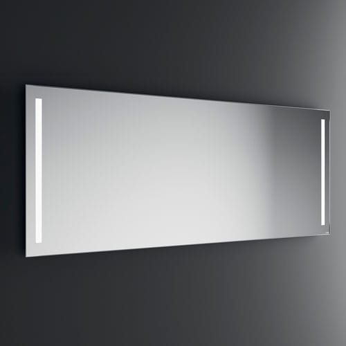 Specchio da bagno a muro - ALBONA / ALBONA+ - Inda - contemporaneo / rettangolare / in alluminio