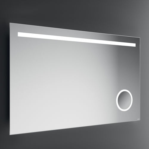 Specchio da bagno a muro - ISOLA / ISOLA+ - Inda - contemporaneo / rettangolare / in alluminio