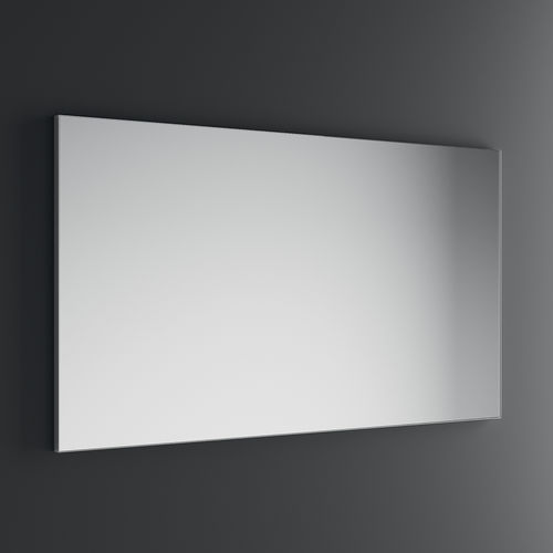 Specchio da bagno a muro - GARDA - Inda - contemporaneo / rettangolare / in alluminio