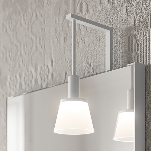Applique contemporanea - GARDENIA - Inda - da interno / in metallo / trapezoidale