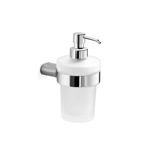 Distributore di sapone professionale - A20120 - Inda - da parete / in ottone cromato / in vetro