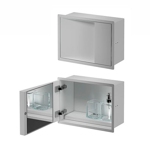 Mobile da bagno contemporaneo - A80750 - Inda - per uso residenziale / in acciaio inossidabile / laccato