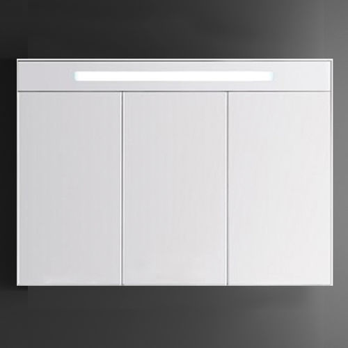 Specchio da bagno a muro - DAILY - Inda - contemporaneo / rettangolare / in alluminio