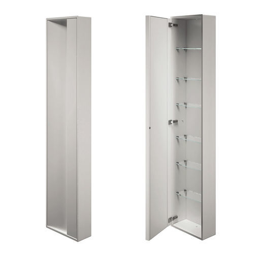 Mobile da bagno contemporaneo - A8037A - Inda - per uso residenziale / in acciaio inossidabile / in vetro