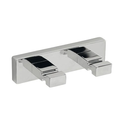 Appendiabiti da parete contemporaneo - A1820B - Inda - in metallo cromato / doppio / da bagno