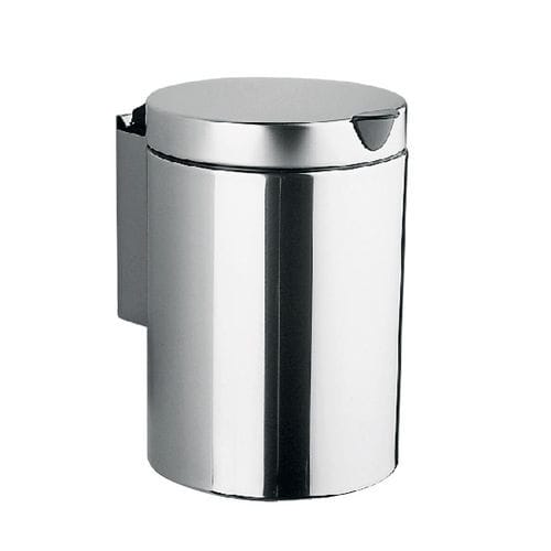 Portarifiuti da bagno - AV602S - Inda - da parete / in acciaio inossidabile / con coperchio