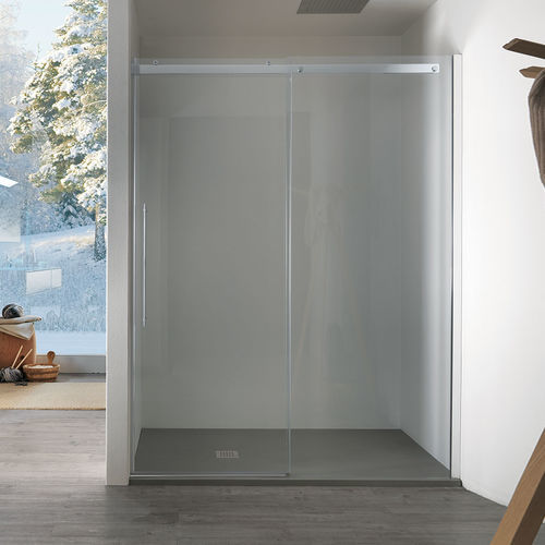Box doccia in vetro - AIR - Inda - con porta scorrevole / a nicchia / vetro trasparente
