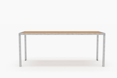 Tavolo da picnic design originale - UTIL TABLE - Factory Street Furniture - in legno / in acciaio galvanizzato / in acciaio inossidabile