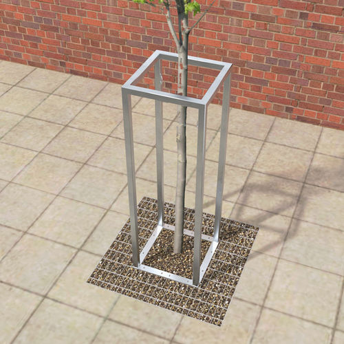 Griglia di protezione per alberi in acciaio galvanizzato - SKOP - Factory Street Furniture