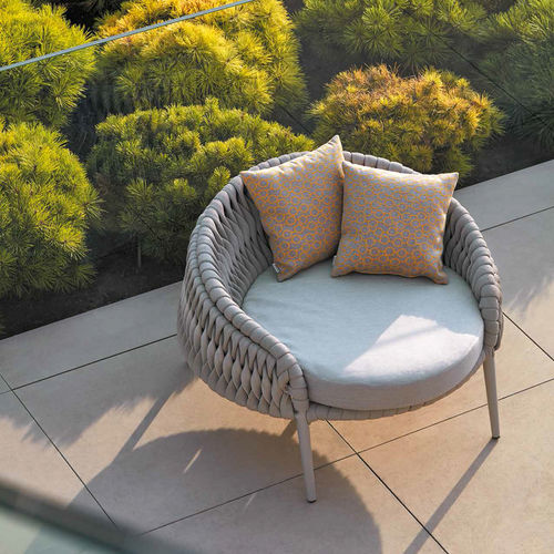 Poltrona contemporanea - KALIFE  - SIFAS - in Sunbrella® / in alluminio / in poliestere