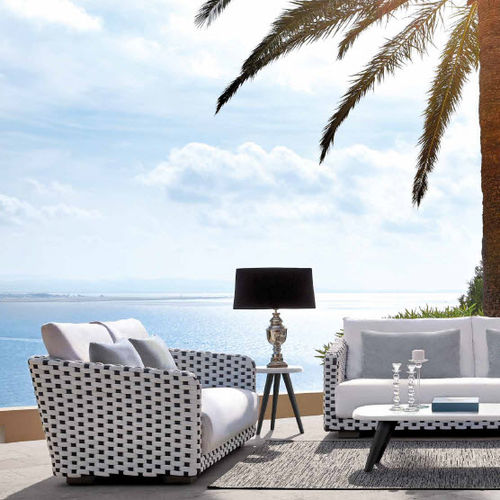 Divano contemporaneo - RIVIERA  - SIFAS - da giardino / in Sunbrella® / in poliestere