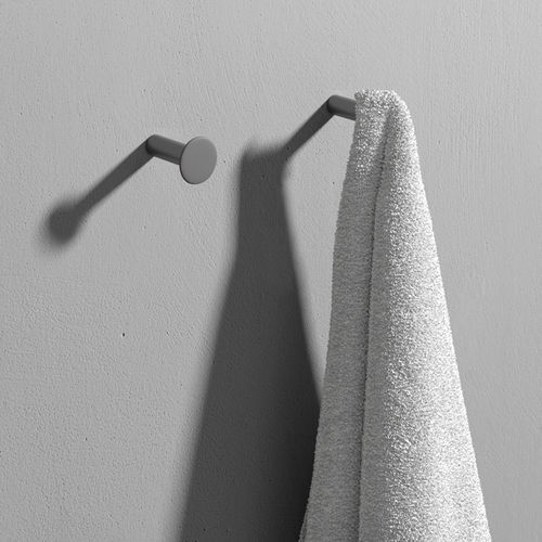 Portasalviette a 2 barre - MOON - Rexa Design - da parete / in metallo