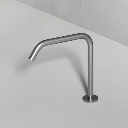 Bocca per lavabo in metallo - high - Rexa Design - da appoggio