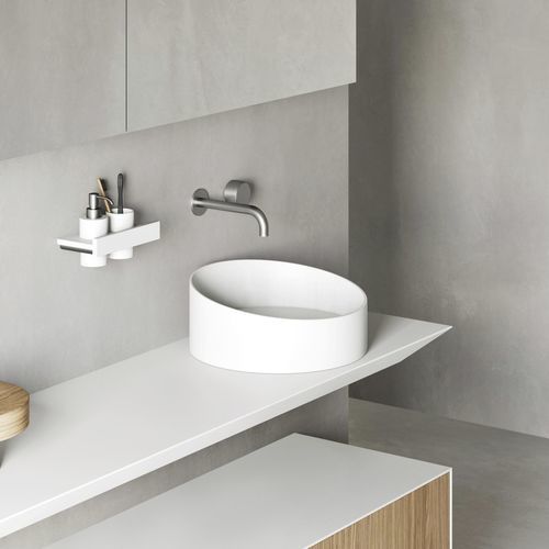 Lavabo da appoggio - Rexa Design - in Solid Surface / in Corian® / su misura