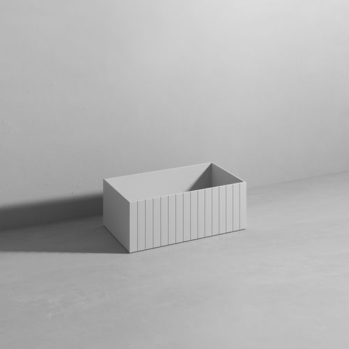 Fioriera in Corian® - Rexa Design - rettangolare / su misura / modulabile