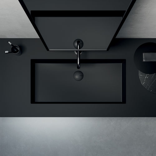 Piano lavabo in Fenix NTM - Rexa Design - su misura
