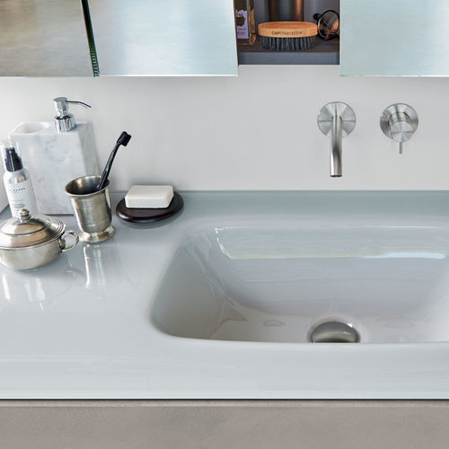 Piano lavabo in vetro - Rexa Design