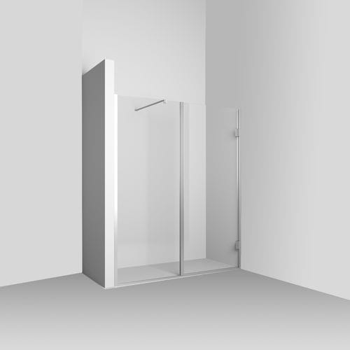 Parete doccia fissa - Rexa Design - pivotante / rettangolare / a nicchia