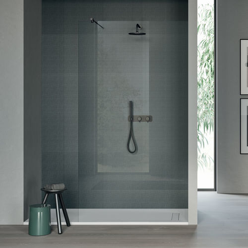 Piatto doccia rettangolare - Rexa Design - da appoggio / rasoterra / ultrapiatto