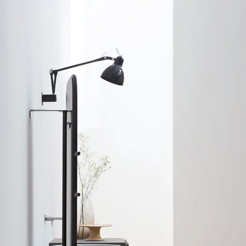 Applique contemporanea - Arm - Rexa Design - da interno / in metallo / in vetro