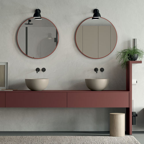 Applique contemporanea - Arm mini - Rexa Design - da interno / in metallo / in vetro
