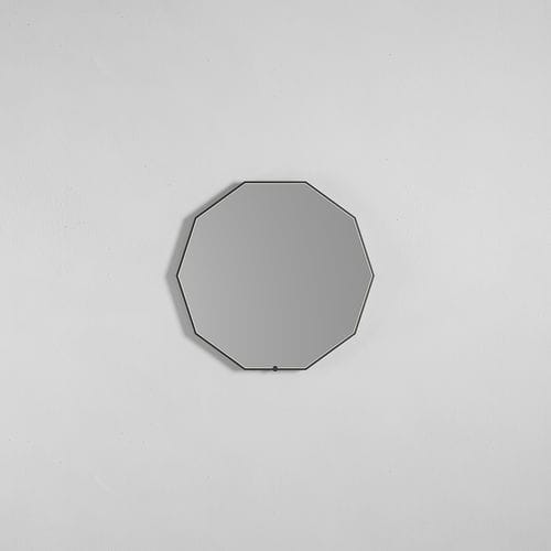 Specchio a muro - Decem - Rexa Design - contemporaneo / rotondo / in metallo