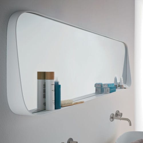 Specchio a muro - Fonte - Rexa Design - contemporaneo / rettangolare / in Corian®