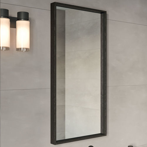 Specchio a muro - Pin - Rexa Design - contemporaneo / rettangolare / in legno