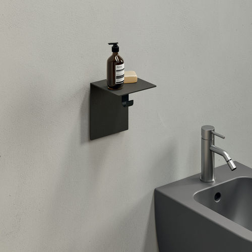 Portasapone da parete - Interlude - Rexa Design - in metallo / nero