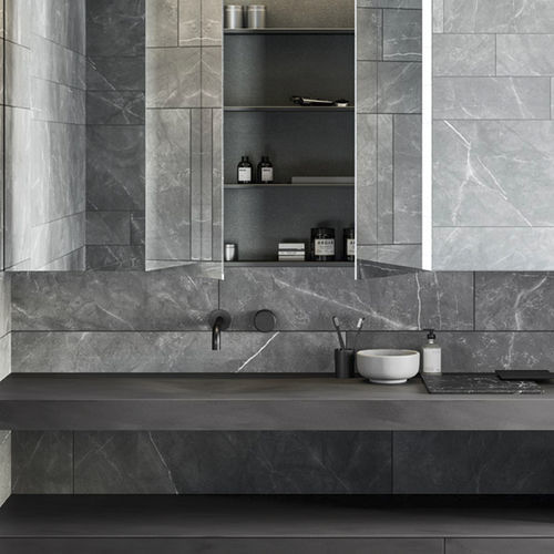 Piano lavabo in Corian® - . - Rexa Design - su misura