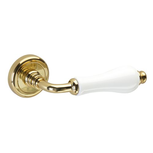 Maniglia per porta - 108 BEL.LA - Groël Handle Design - in metallo / in porcellana / in stile
