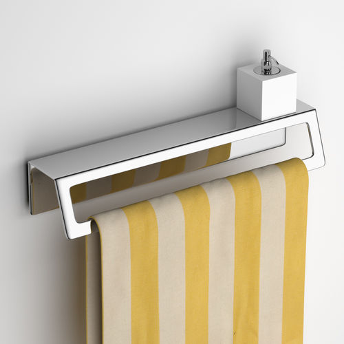 Portasalviette a 1 barra - SERIE TUY MODELLO TP 02 - Componendo - da parete / in acciaio inossidabile / con portasapone