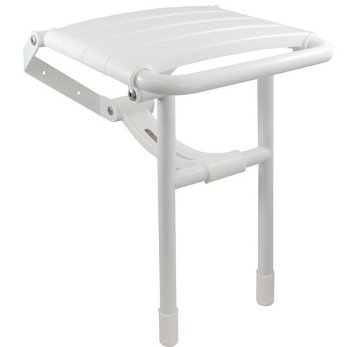 Sedile per doccia ribaltabile - 15035.2.W - NOFER - da parete / in acciaio inossidabile / in ABS
