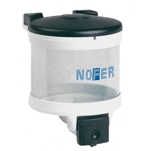 Distributore di sapone professionale - 03018.W - NOFER - da parete / in ABS / manuale