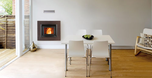 Stufa a pellet - BOX: RC 1000  - Ravelli - contemporanea / in acciaio / in ghisa