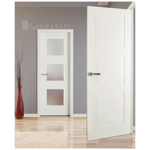 Porta da interno - LIFESTYLE : 9300W VA3 - Puertas Sanrafael - in legno / battente / vetrata