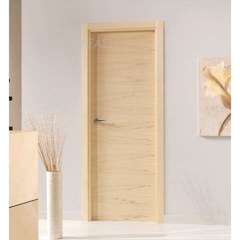 Porta da interno - L62 - Puertas Sanrafael - in legno massiccio / battente / senza vetri