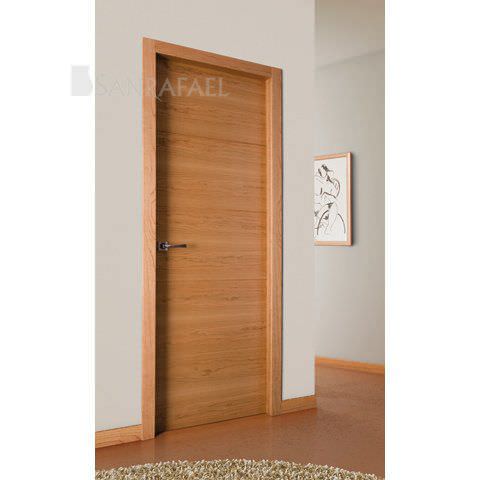 Porta da interno - 8005 - Puertas Sanrafael - in legno massiccio / battente / senza vetri