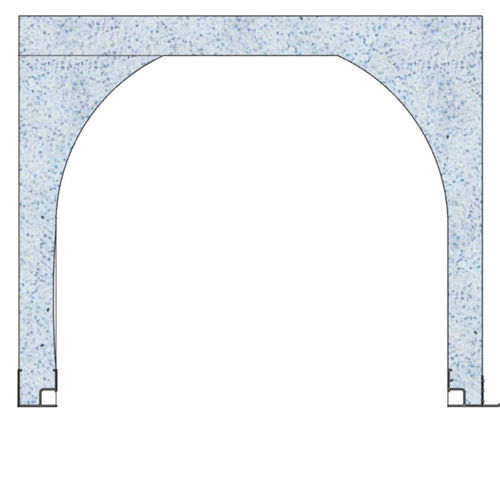Cassonetto con architrave integrato in polistirene - 35 H 30 - FIXOLITE - a forma di U