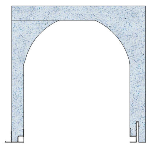Cassonetto con architrave integrato in polistirene - 28 S 29 - FIXOLITE - isolante / a forma di U