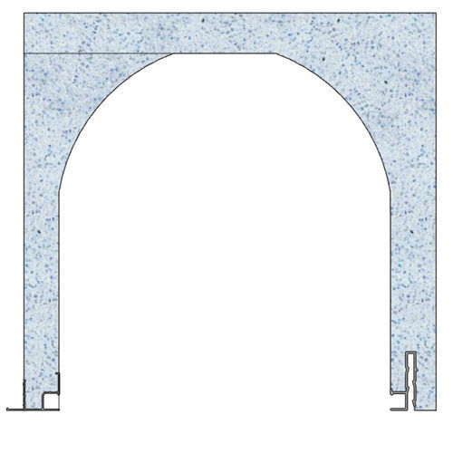 Cassonetto con architrave integrato in polistirene - 31 S 30 - FIXOLITE - isolante / a forma di U
