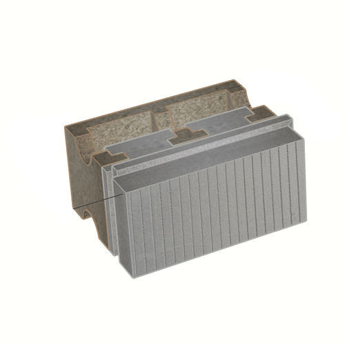 Blocco cassero in polistirene - B-HI40/12+24	 - FIXOLITE - per muro / per pavimento / isolante