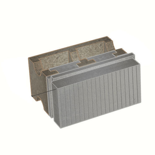 Blocco cassero in polistirene - B-HI40/14+22 - FIXOLITE - per muro / per pavimento / isolante