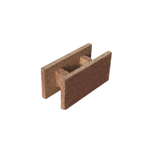 Blocco cassero in polistirene - H 22/15 - FIXOLITE - in legno-cemento / per muro / modulare