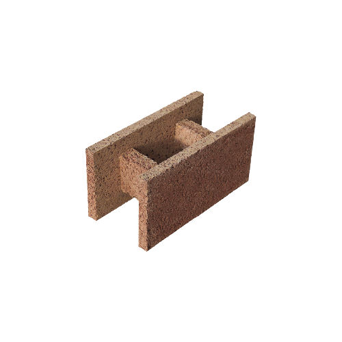 Blocco cassero in polistirene - H 25/18	 - FIXOLITE - in legno-cemento / per muro / modulare