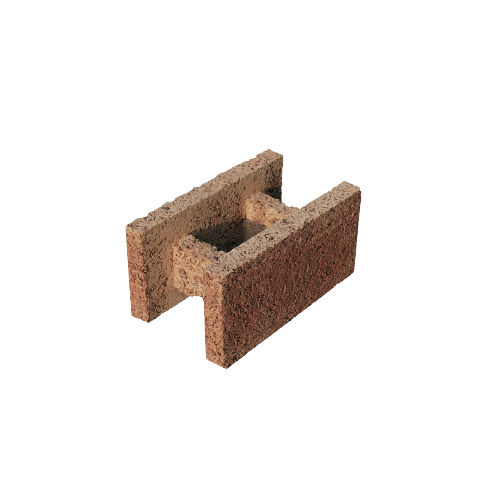 Blocco cassero in polistirene - H 30/19 - FIXOLITE - in legno-cemento / per muro / modulare