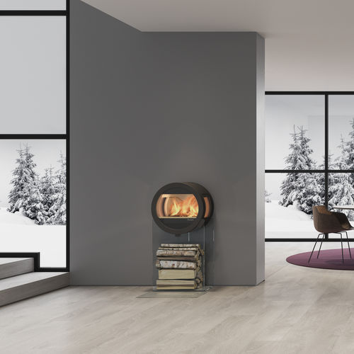Stufa a legna - ME - Nordpeis - 5 kW...10 kW / con piedi / a 3 facce