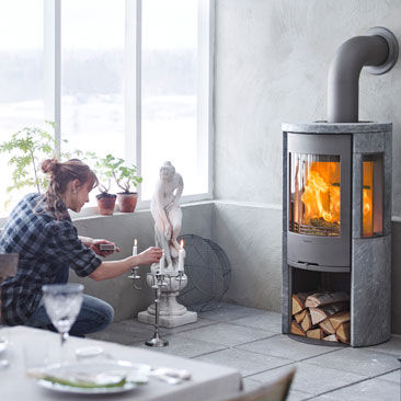 Stufa a legna - 556T STYLE - Contura - 0 - 5 kW / 7 kW / contemporanea