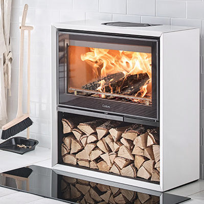 Stufa a legna - 310 - Contura - 7 kW / contemporanea / in ghisa